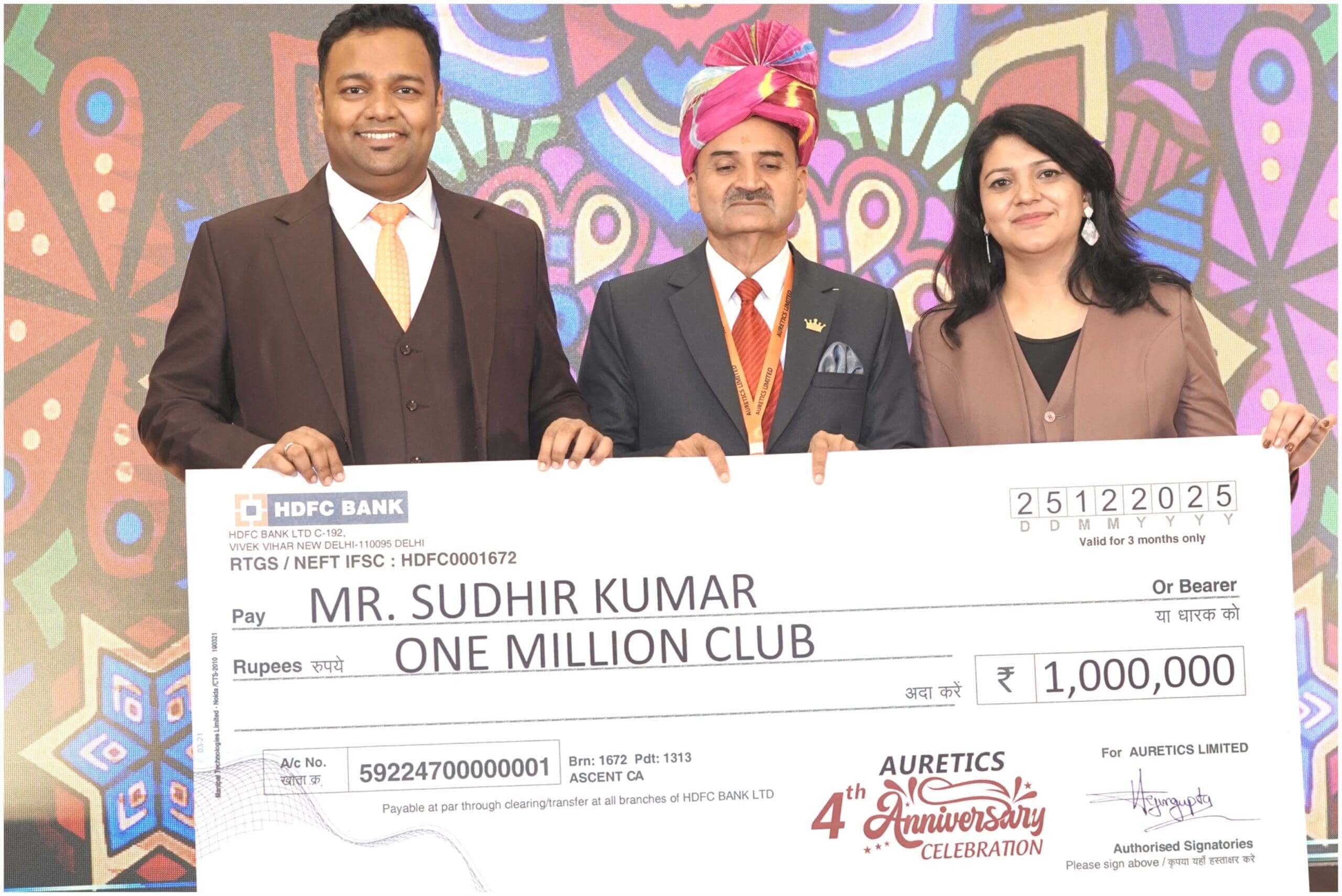Mr. Sudhir Kumar