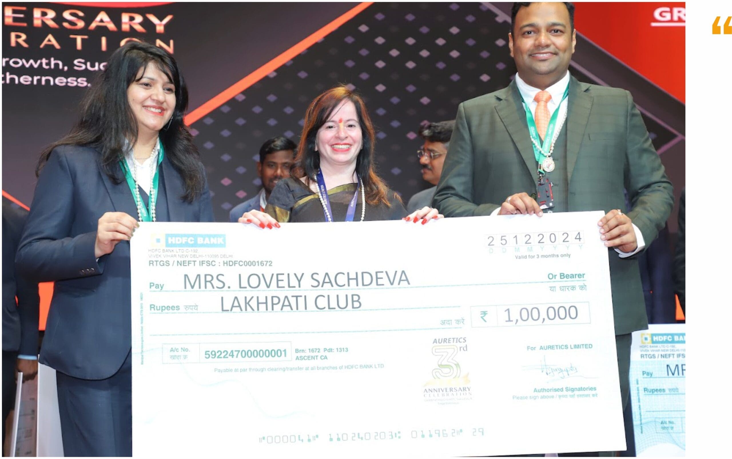 Mrs. Lovely Sachdeva